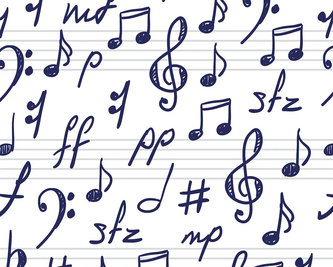 Pauta musical.